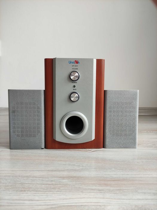 Дървен Сублуфер Subwoofer Unitek sp-622 40w (20 w + 2 * 10w)
