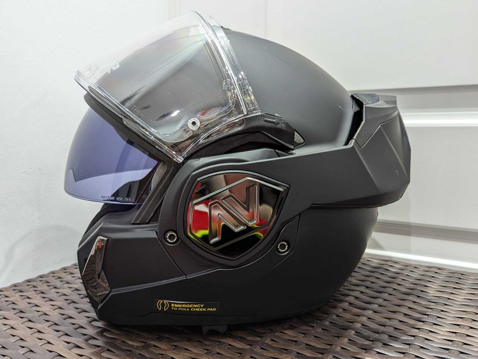 Casca moto LS2 Advant, marime M - flip-back