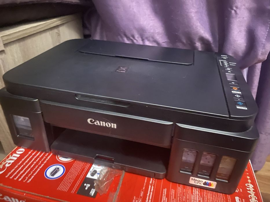 Canon PIXMA G3410 — идеальное состояние, как новый!