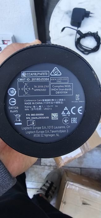 Camera videoconferinta logitech in stare f buna