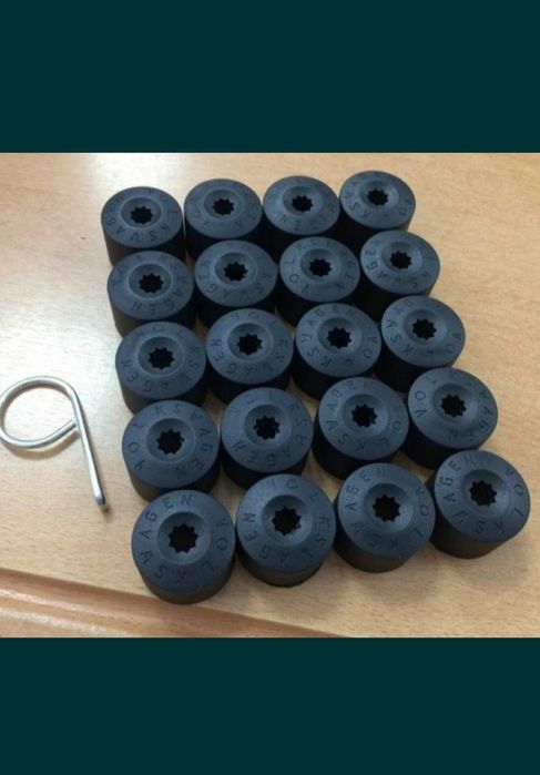 Set 20 Capacele / capace prezoane VW 17 mm