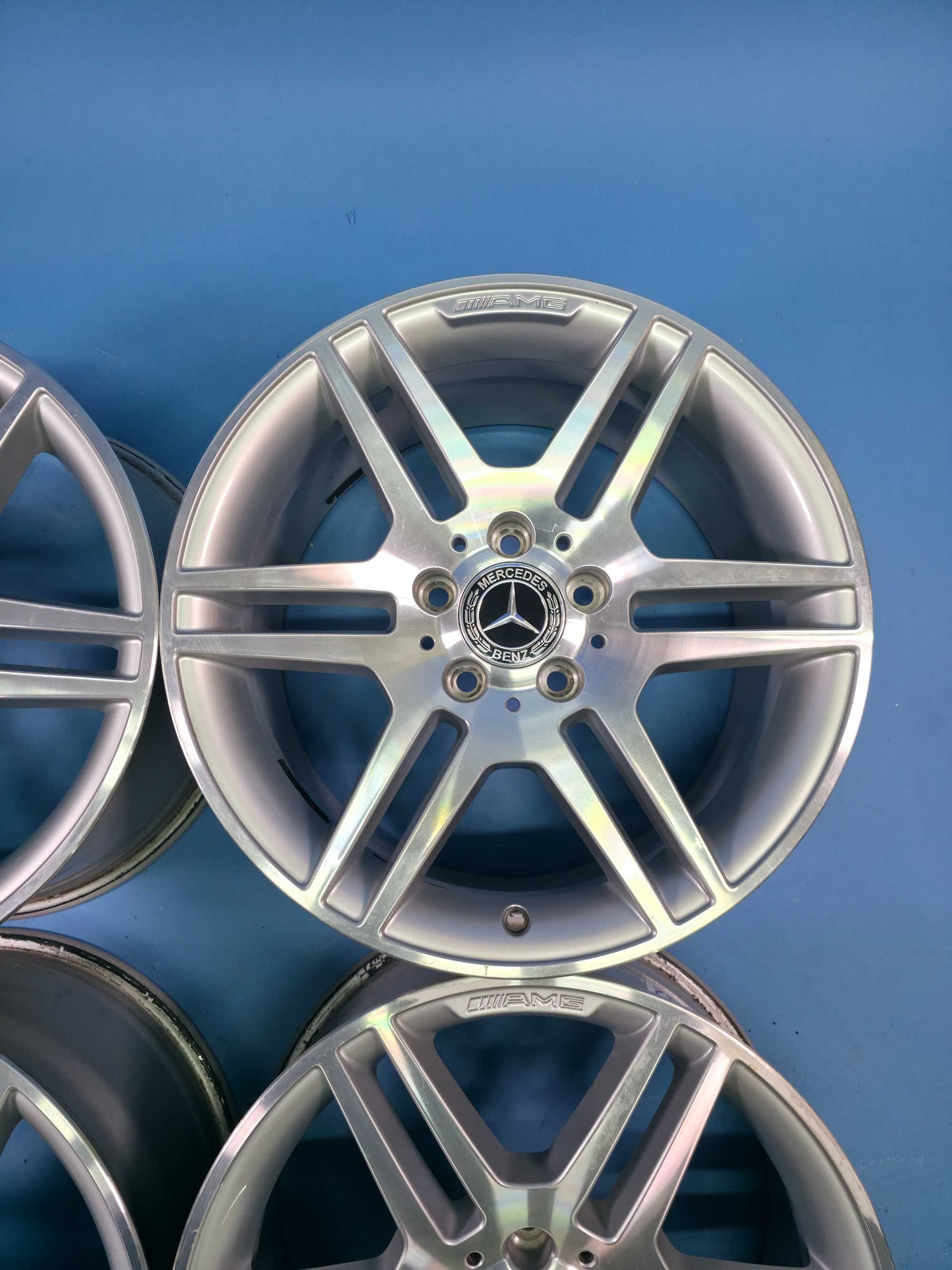 Jante Aliaj 5x112 17'' OEM Mercedes C-Class A-Class CLA - 2 Latimi AMG