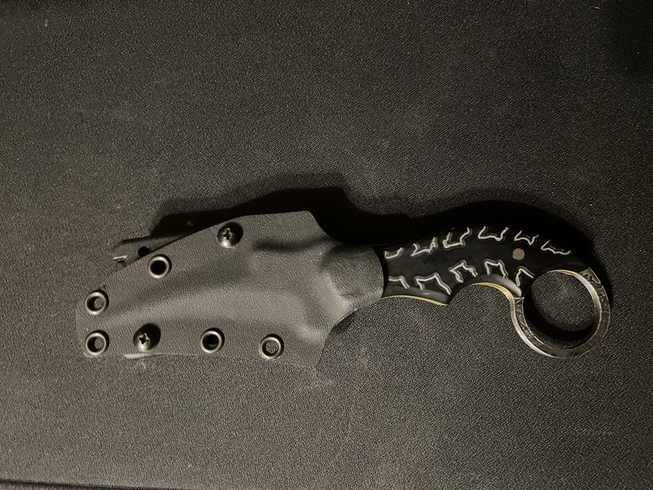 Нож Карамбит | Ръчна изработка | Tutov Knives
