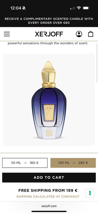 Vand Parfum Xerjoff More Than Words 100 ml - Nou, sigilat, cu factura