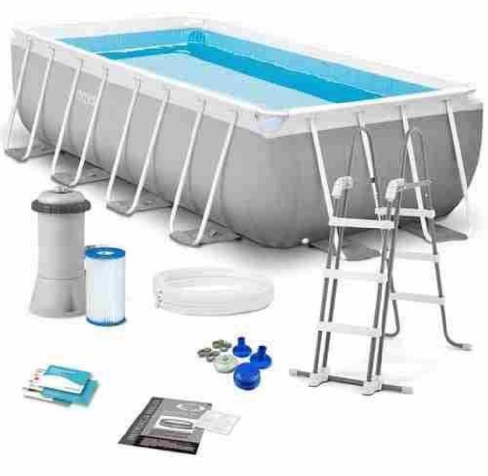 Intex 4metrli Arzon narxda basseyn бассейн каркасный с фулл комплект