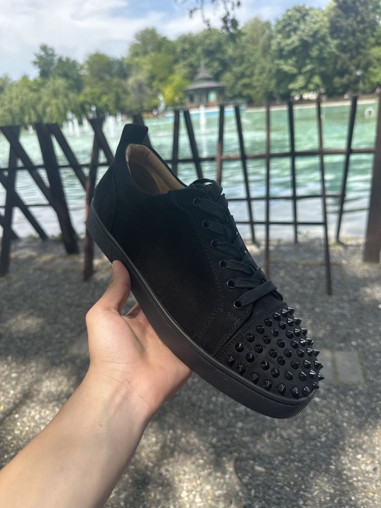 Louboutin Black Velour