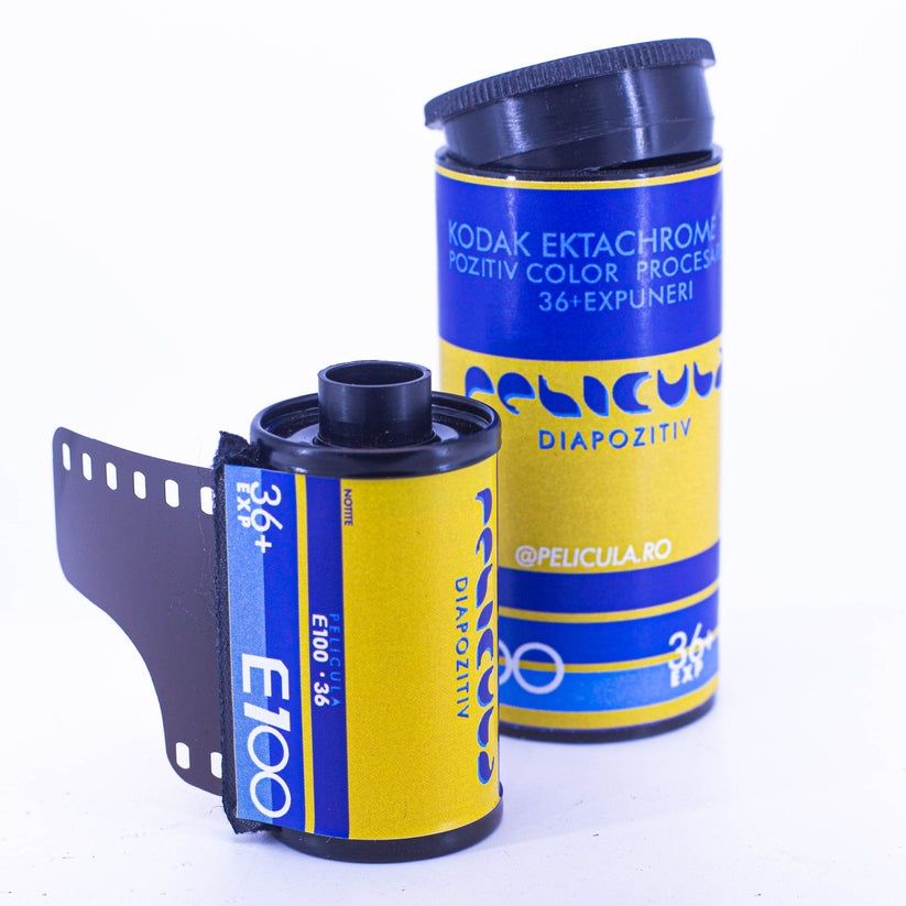 Kodak ektachrome  Pelicula E100 35mm