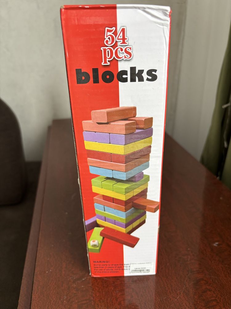Продам детскую  игру дженга ,игра в блоки ,