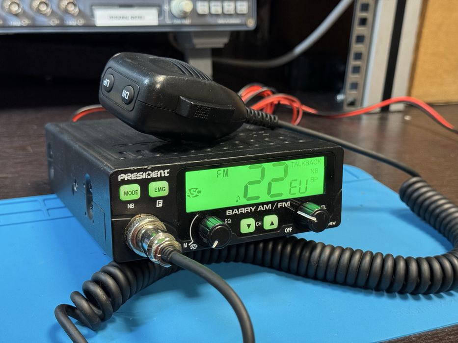 Statie radio CB President Barry ASC 12/24V revizii la zi