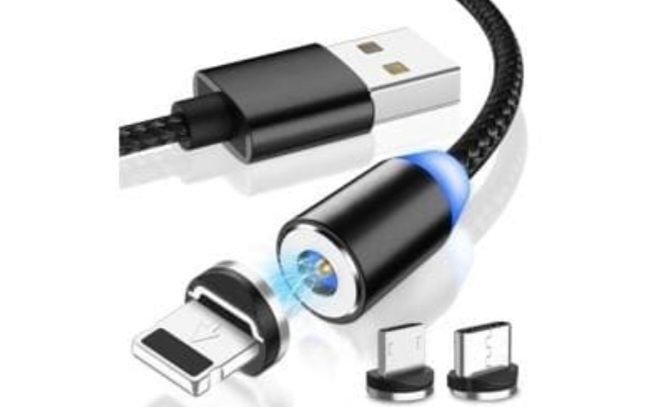 Магнитный USB-кабель
В НАБОРЕ 3 НАСАДКИ!