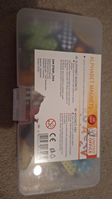 LITERE magnetice de mână și de tipar