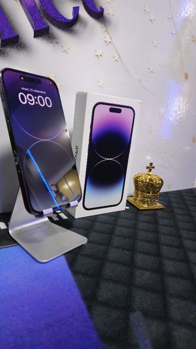 iPhone 14 Pro 5G 256GB Baterie:100%.Preṭ fix Ca Nou.