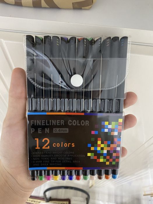 Fineliner color pen ручка
