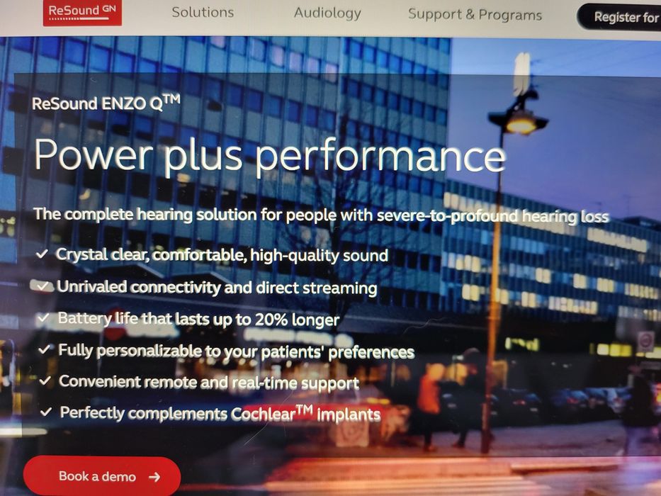 aparate auditive set pierdere severa auz ReSound Enzo