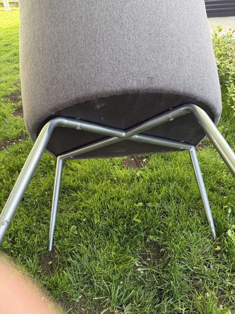 Scaun cu manere / fotoliu textil inox Chairry terasa foisor