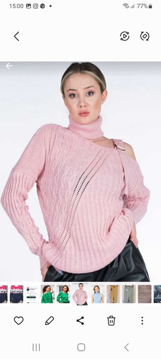 Свитер женский.  Производство Турция.  Размер турецкий  М