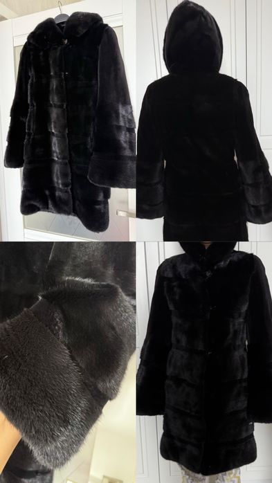 Продаю норковую шубу в отличном состоянии густой мех. Стриженная норка