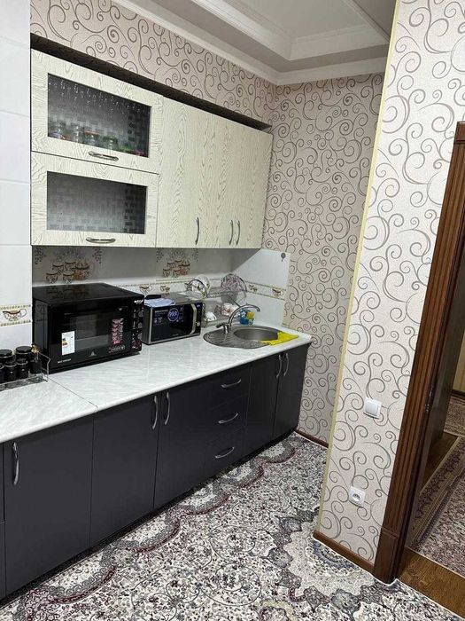 3-комн. евроремонт в ЖК 7 Chinor, 3/7, Юнусабад 5, посольство США`