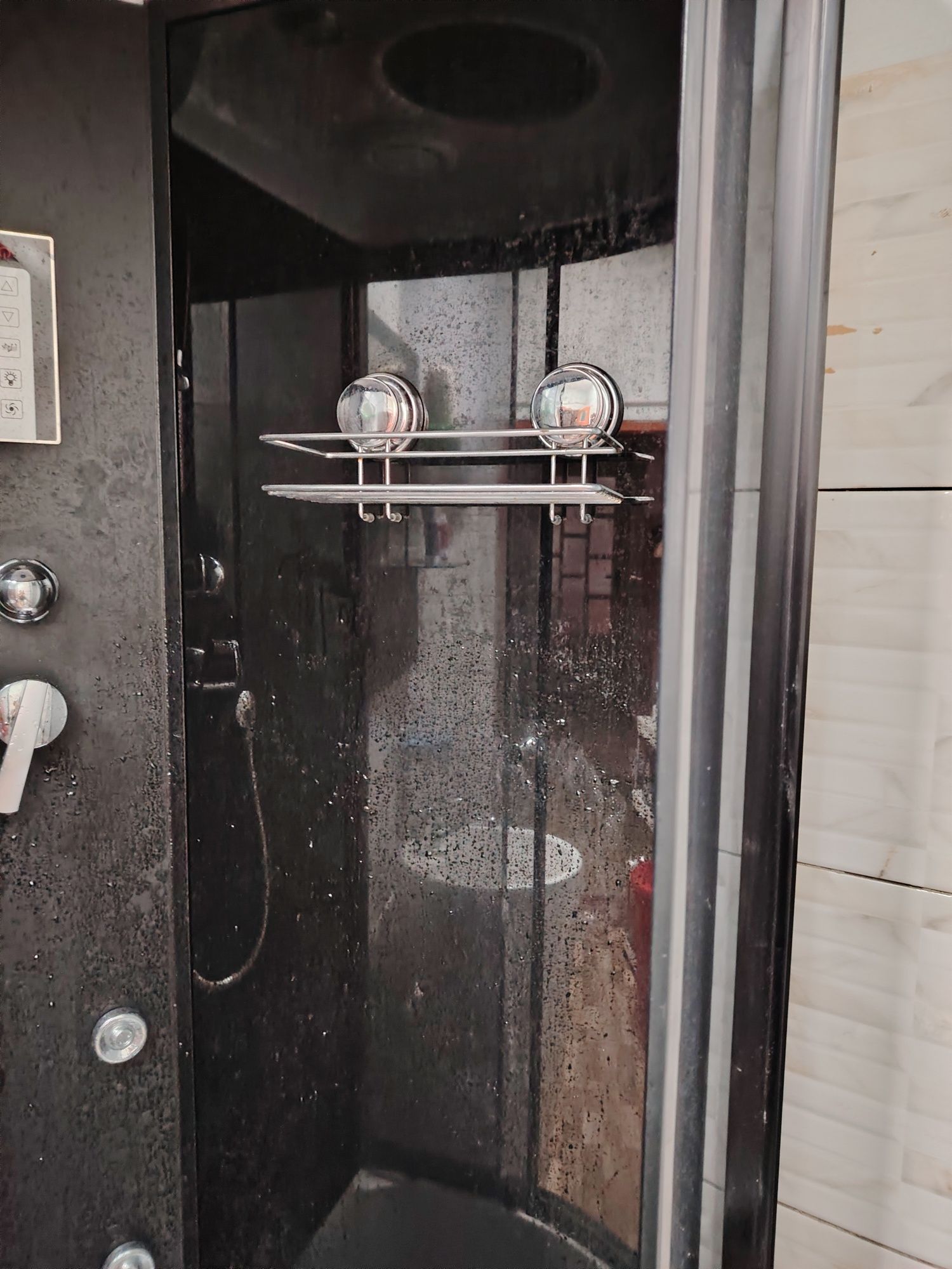 Cabină de duș culoare negru