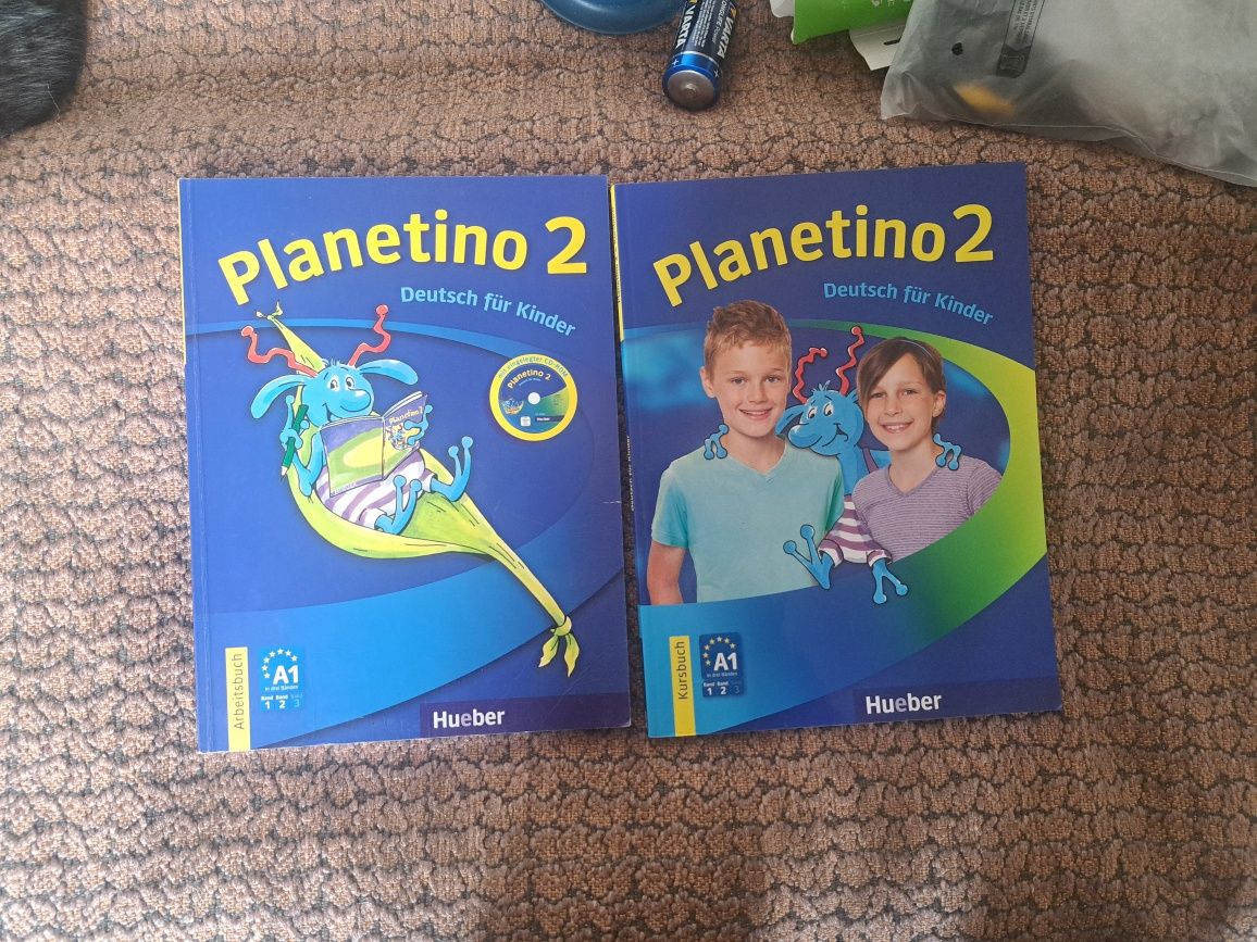 Planetino 1/2/3. Arbeitsbuch. Kursbuch. Deutsch fur Kinder