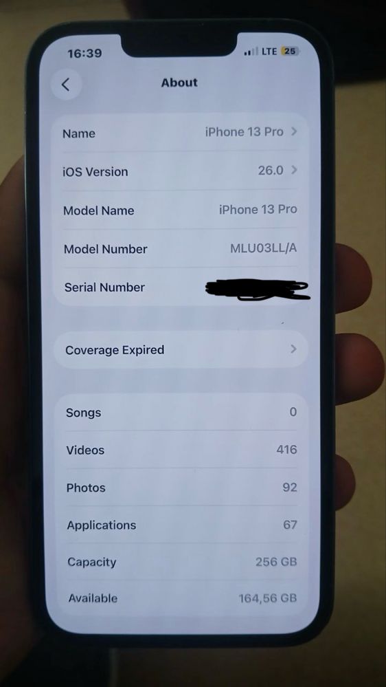 iPhone 13 pro 256Gb