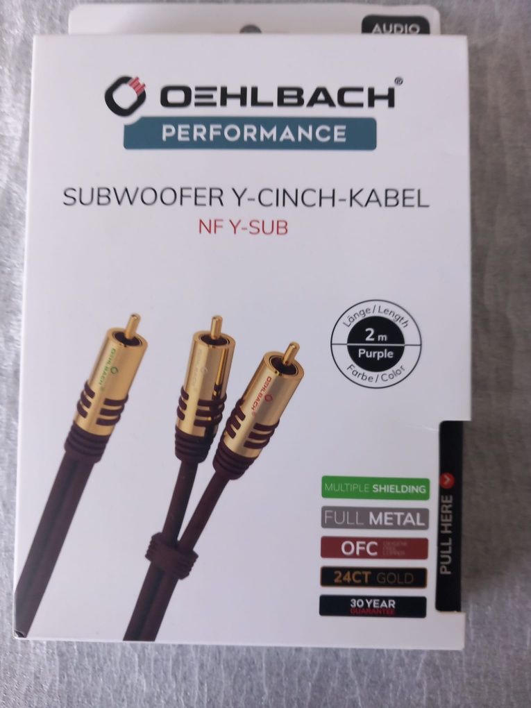 Cablu subwoofer Oehlbach