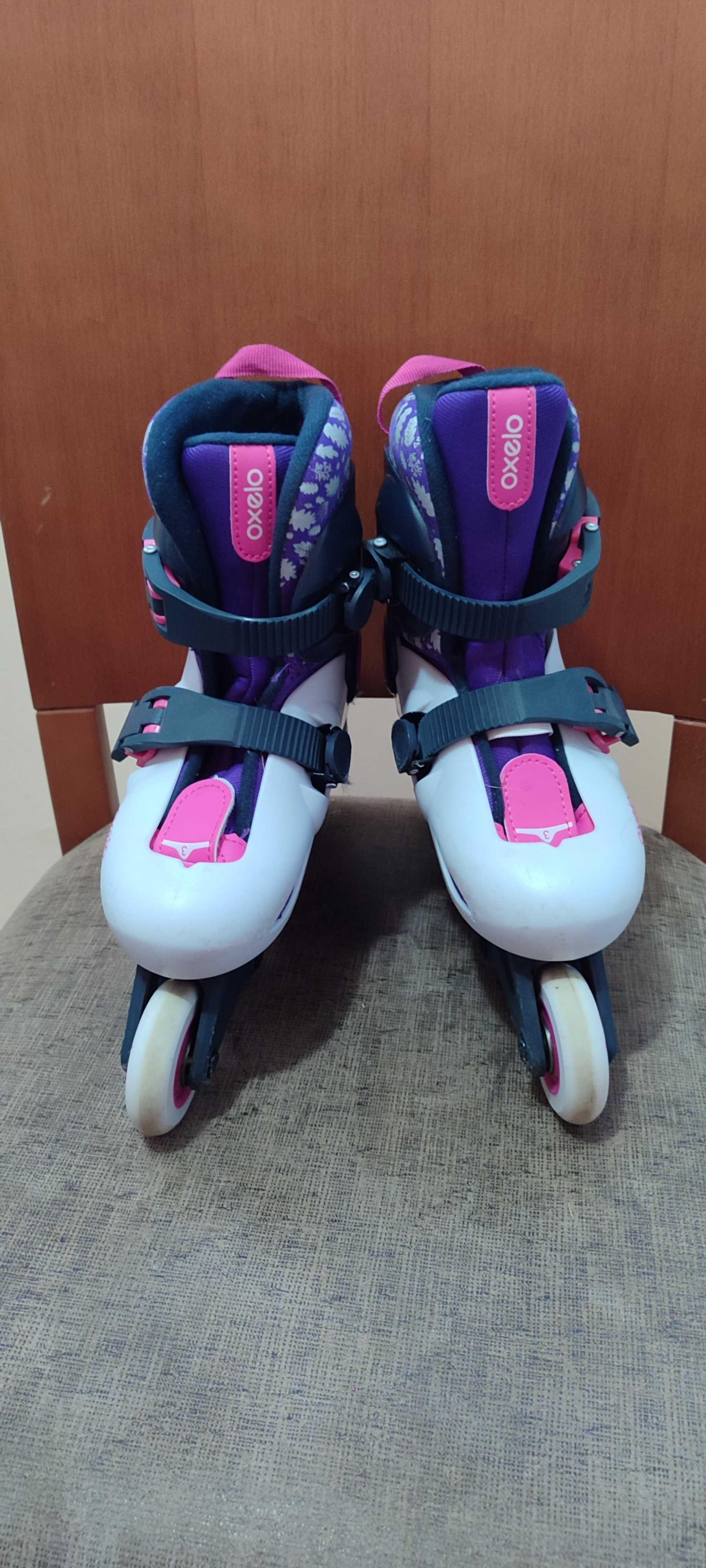 Ролери Oxelo Play 5 Light Grey номер 28-30