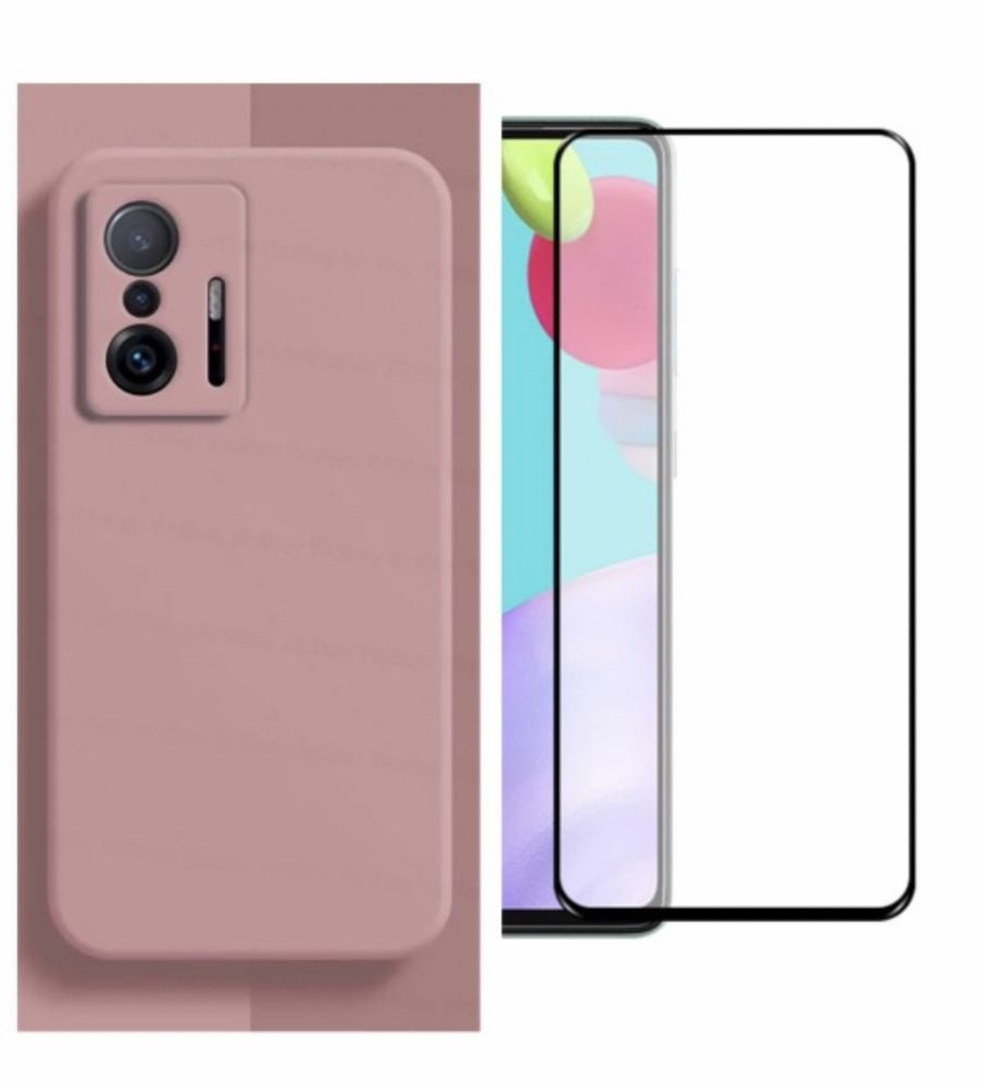 Xiaomi Mi 11 Lite / 12 Pro Husa Softin Case + Folie Sticla Curbata