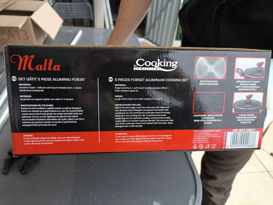 Set oale aluminiu nou