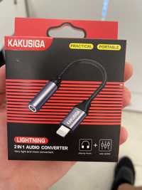 Adaptor casti jack lightning