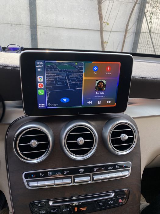 Apple Carplay & Android Auto Mercedes C Class w205 & GLC x253 c253