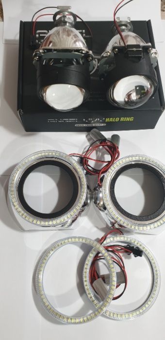 Lupe Bixenon+Angel Eyes Led Samsung+Xenon 35W BMW E90/E91/E86/E60