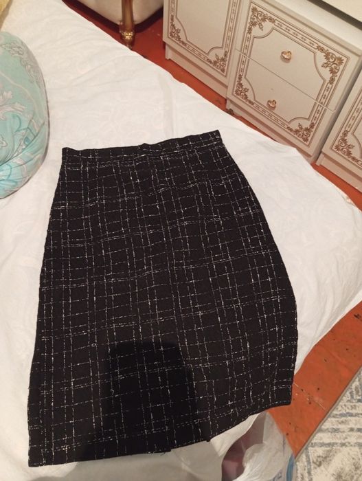 Юбка зимный с подкладом.