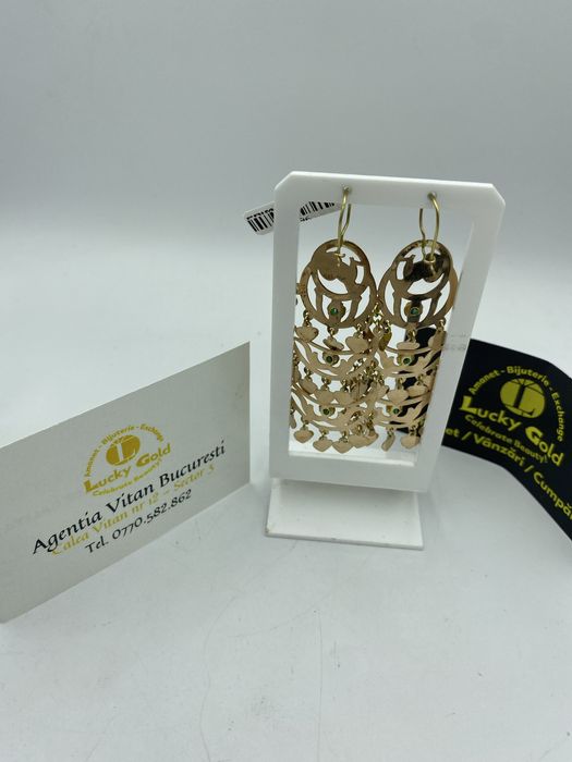 Cercei Aur 14k Greutate 9.69 #41596