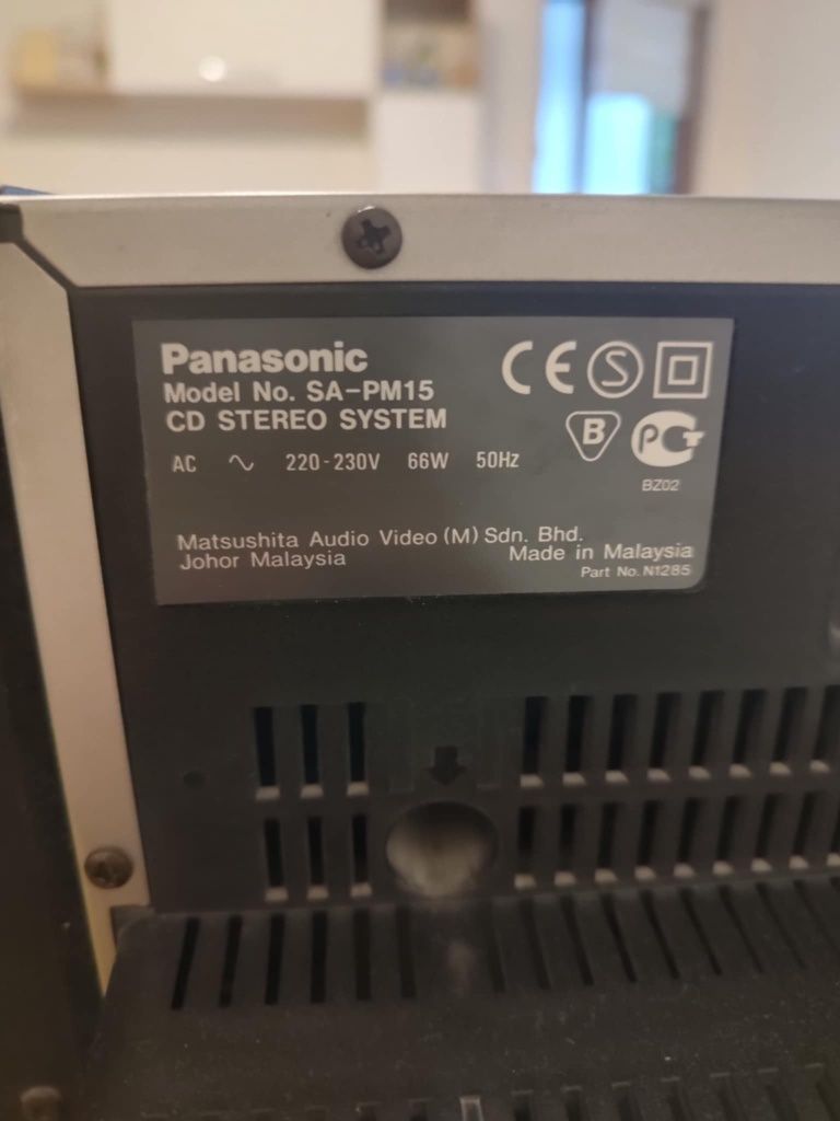 Стерео Уредба Panasonic