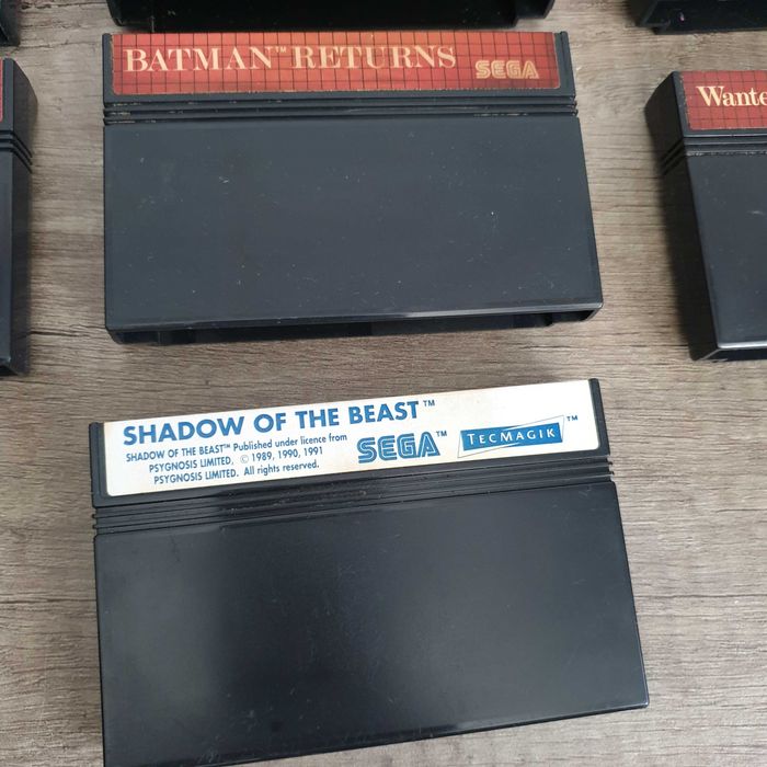 Оригинални игри за Sega Master -10 броя