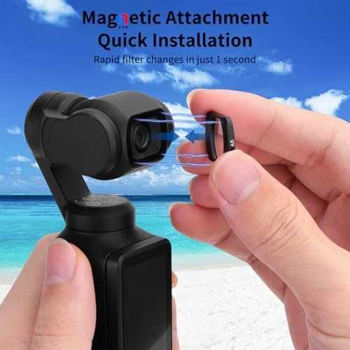 Нов комплект 6 броя ND CPL UV филтри за DJI Osmo Pocket 3 HD стъкло