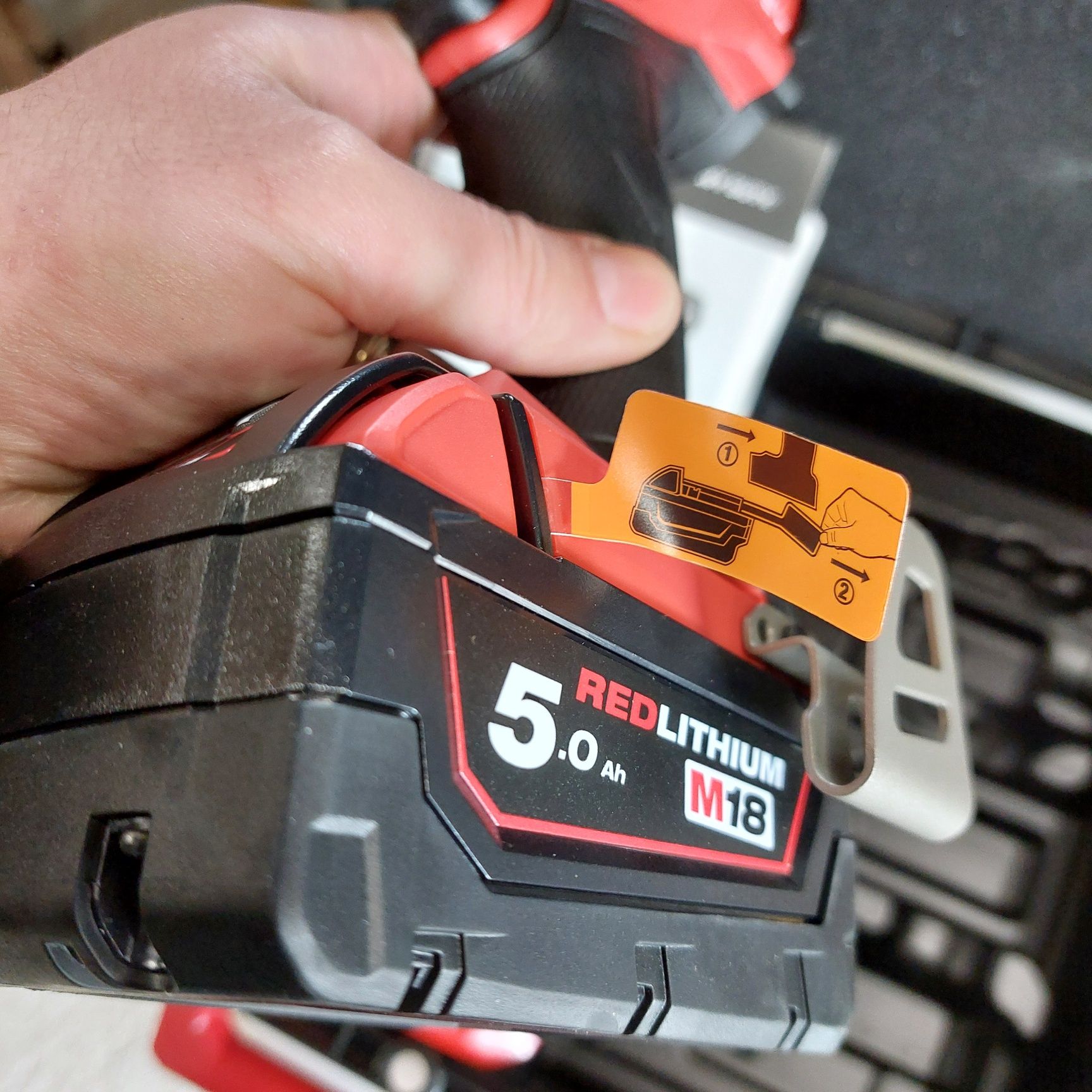 Milwaukee M18 FPD3 удърен винтоверт комплект Милуоки 18 волта