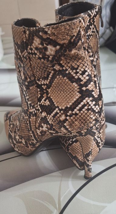 Botine animal print