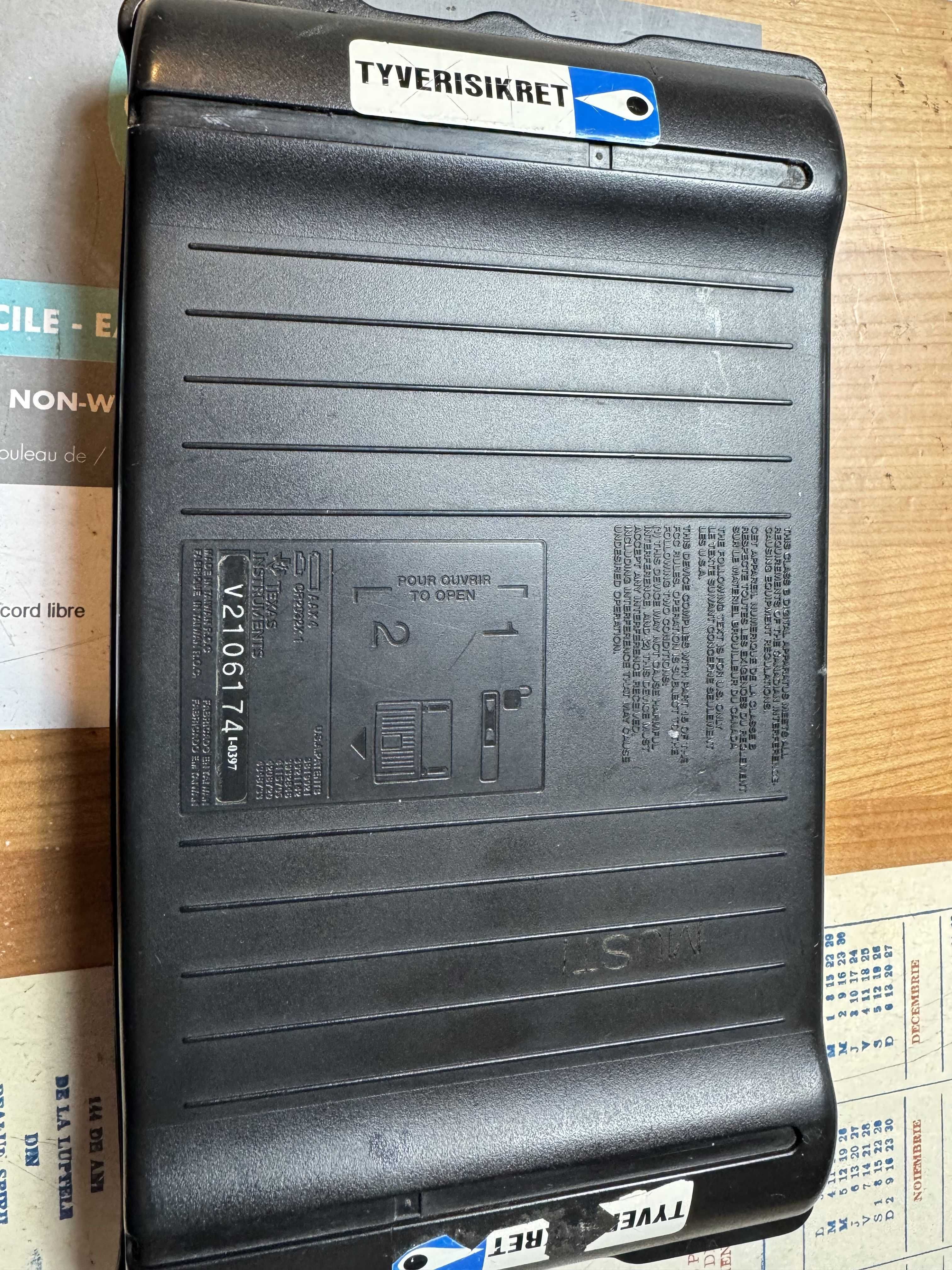 Calculator vintage Texas Instruments TI92