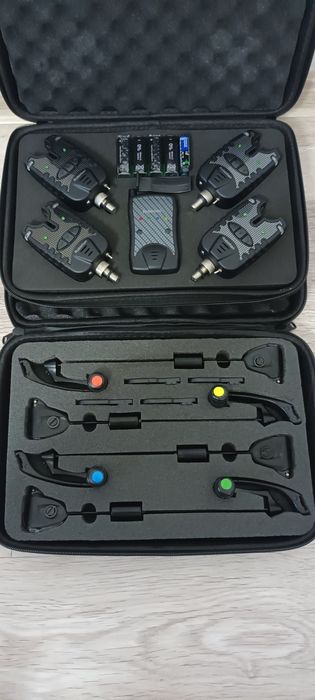 SET 4 Avertizori cu Statie Robinhan + 4 Swingere MKM3  FULL BLACK