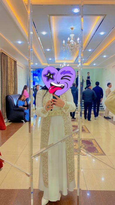 Продам платье одевала один раз за 8 тыс тенге