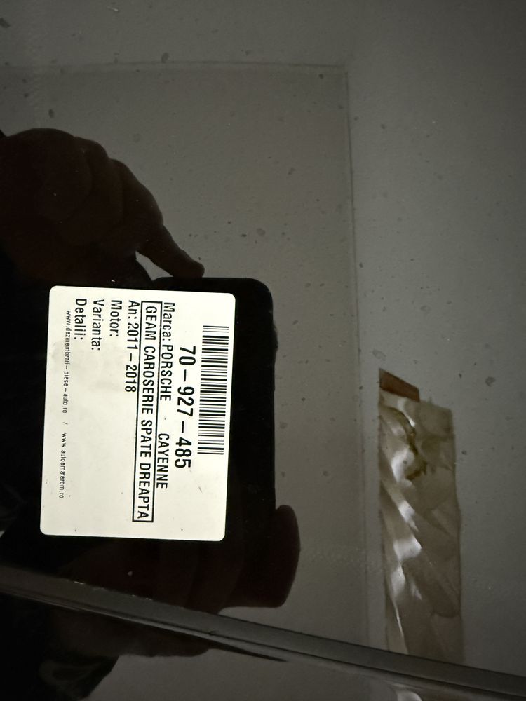 Geam fix Porsche Cayenne