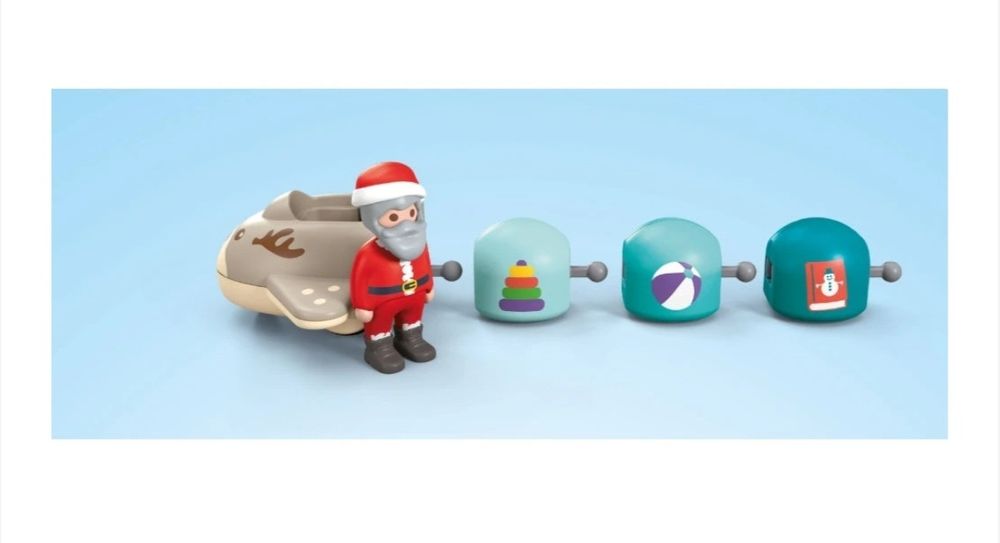 Игрален комплект Playmobil Junior - Адвент Коледен снежен календар