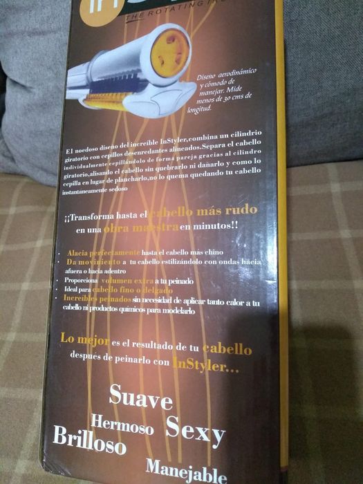 Vand set perie rotativa si placa par InStyler pentru coafat