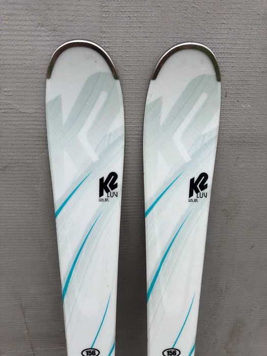 Ski schi carve K2 LUV RX 156cm +legaturi Marker