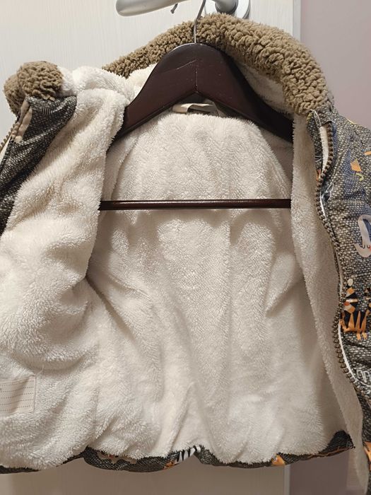 Бебешко / детско зимно яке с топла подплата Midimod размер 18 Месеца