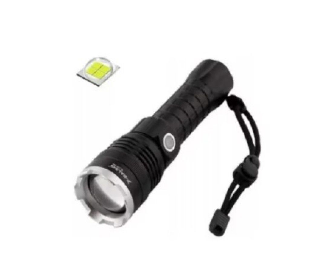 ULTRA LED фенер P90, алуминий, регулируем фокус, 5 режима на светене,