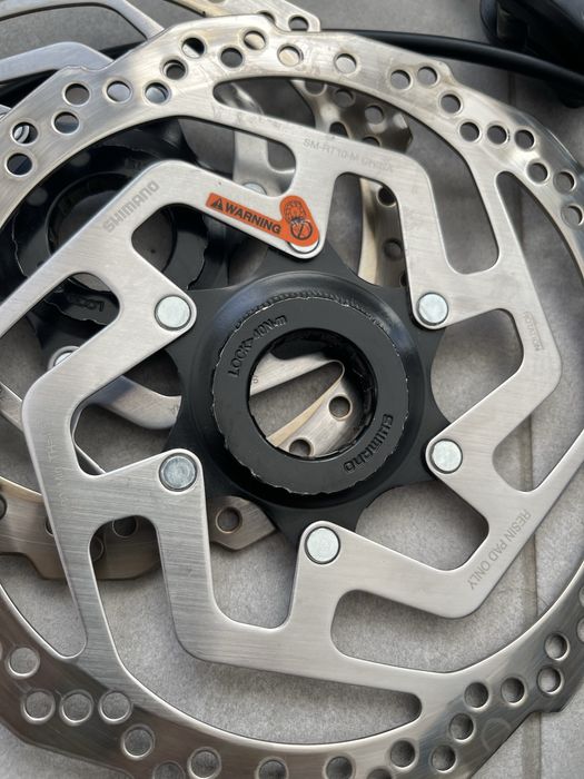 Set Frane Shimano Mt200 FLATMOUNT + Discuri 160