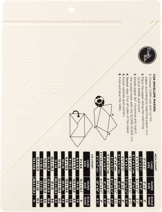 Оразмерено мини табло и перфоратор за пликове Crafts/Co